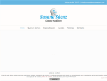 Tablet Screenshot of centroauditivosusanasaenz.com